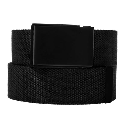 DG Hill Casual Canvas Web Belt For Men with Tactical Flip Top Buckle