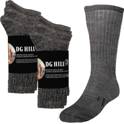 Thermal 80% Merino Wool Socks (Same Color 3 or 6 pairs)